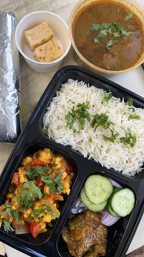 Authentic rajma chawal tiffin delivery in Edmonton, AB